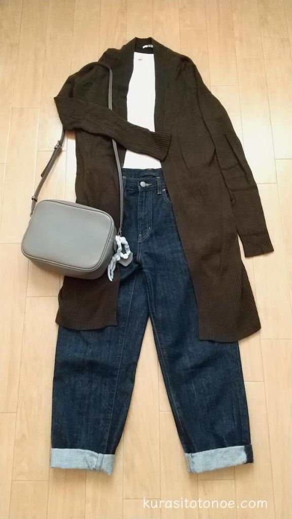 ミニマリストの春服・秋服のコーデ