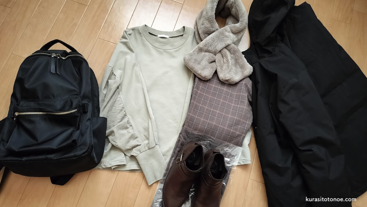 ある日のミニマリストの冬服