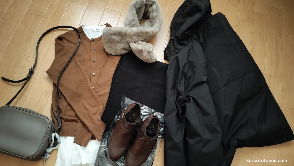 ある日のミニマリストの冬服